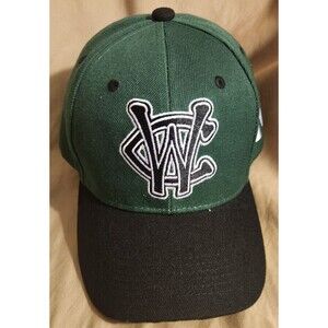 Windy City Thunderbolts Minor League Baseball Green StrapBack OSFA Cap Hat Vtg